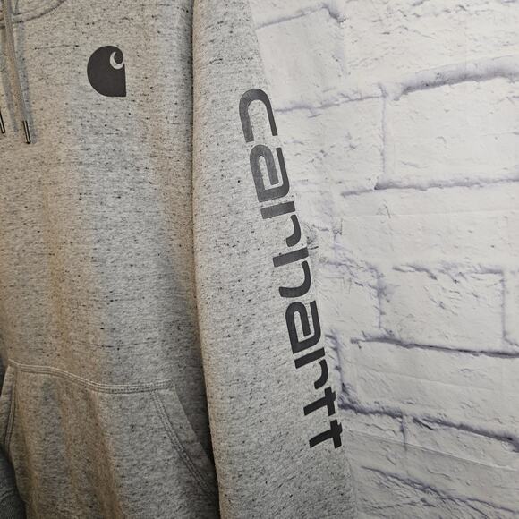 Carhartt Clarksburg Spellout Hoodie Sweatshirt Womens XXL (20) 102791 E07 - Picture 2 of 7